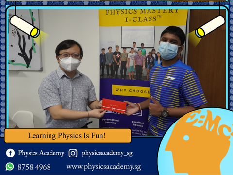 Singapore Secondary 4 Physics Tuition Class Winning Prize