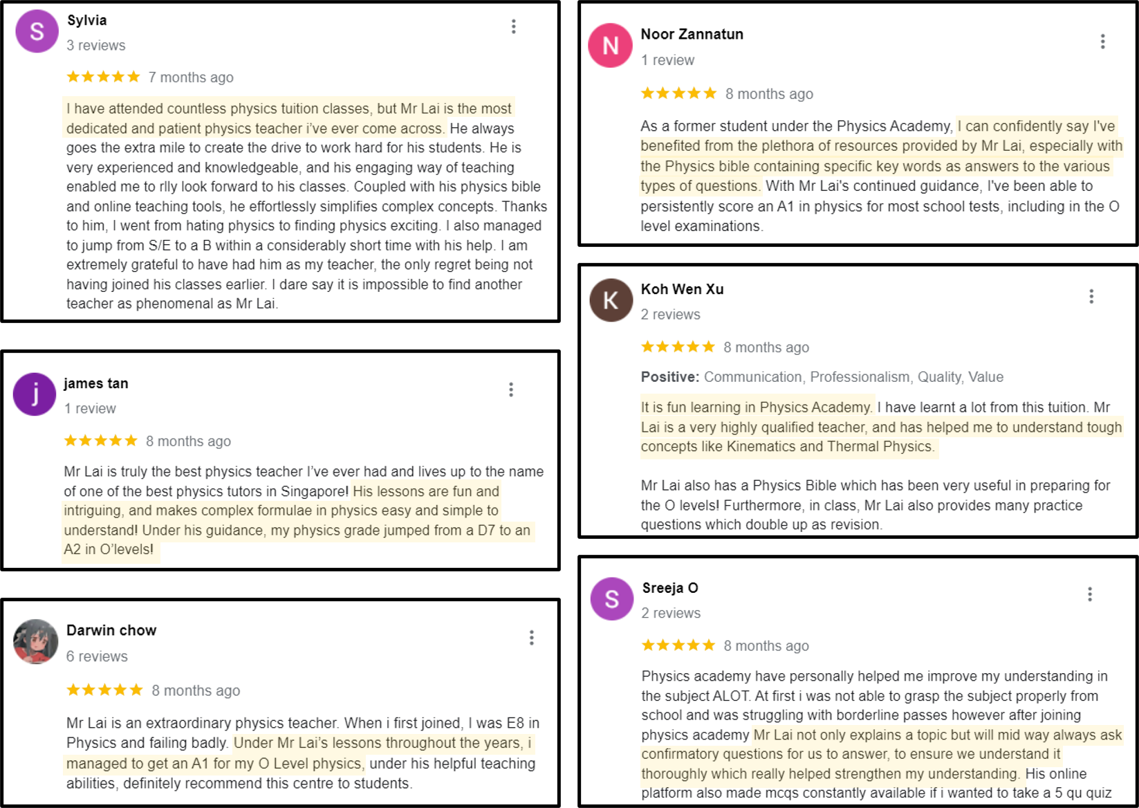 testimonials for head start